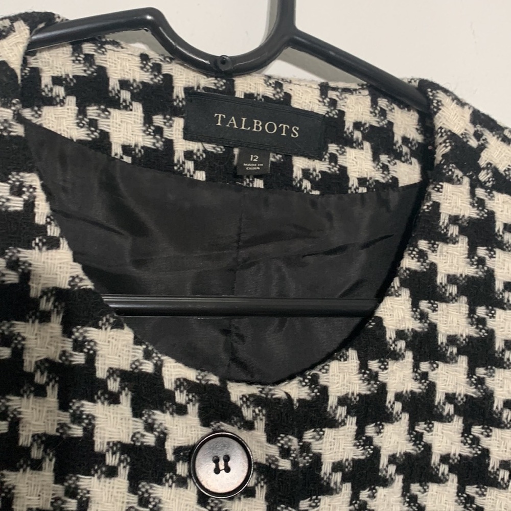 Talbots Houndstooth Jacket - image 3